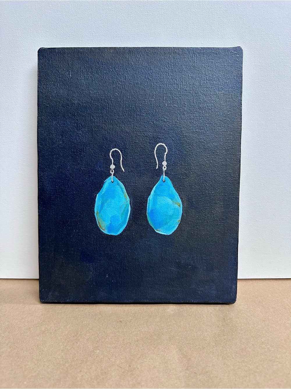 Small acrylic painting